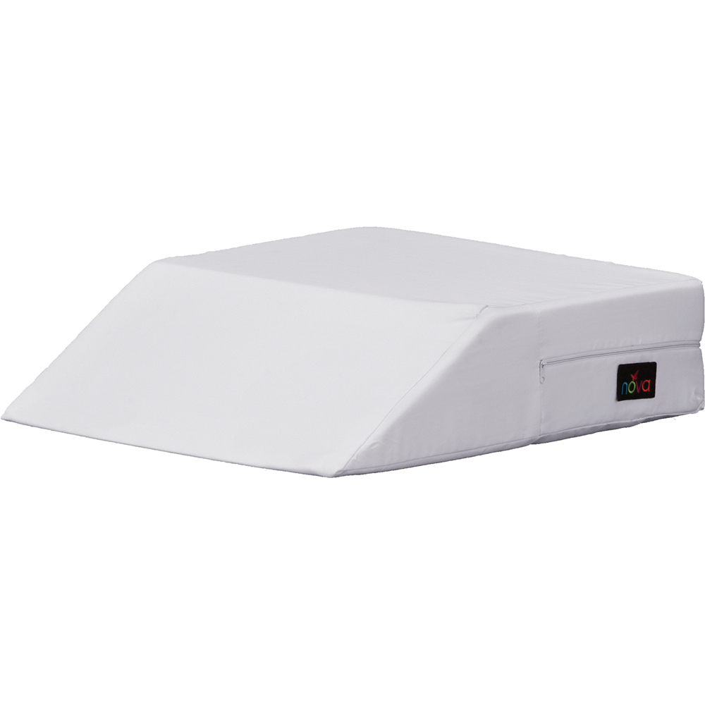 ELEVATING LEG WEDGE WHITE - 6"